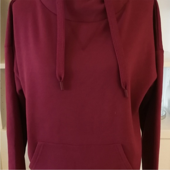 PRIMARK large maroon hoodie - Picture 2 of 4